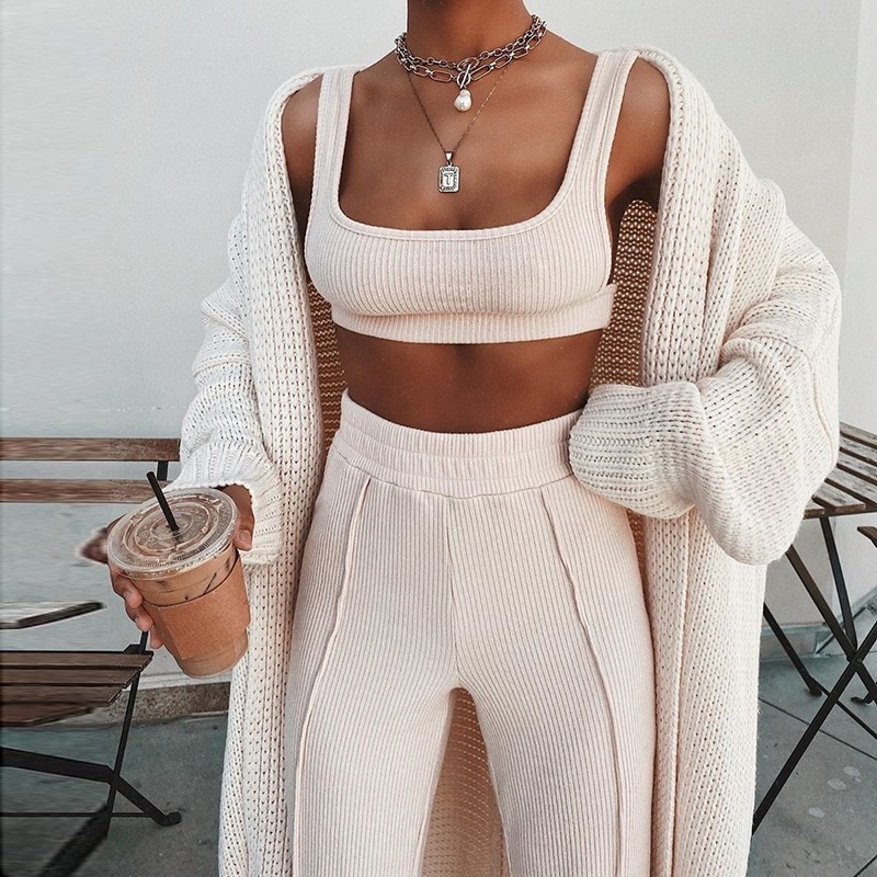 Two-piece fashion vest and trousers