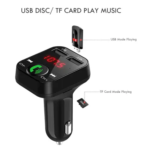 FM Transmitter Car Charger Receiver