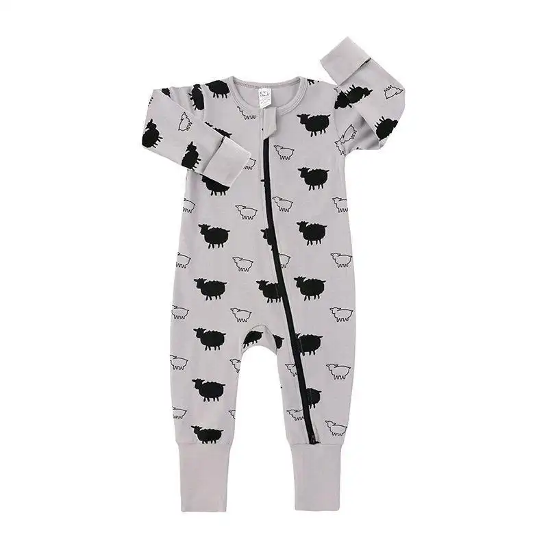 Spring and Autumn baby onesie cotton neonatal new