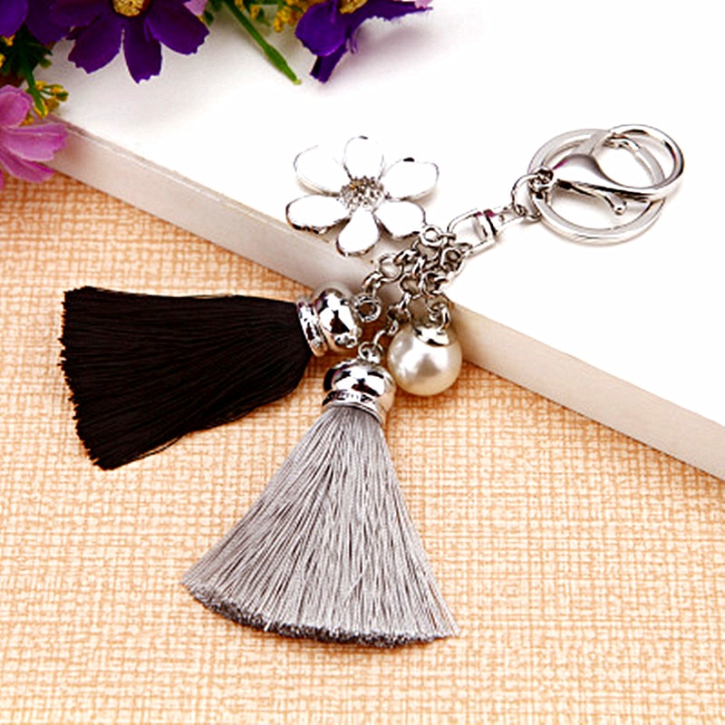 Flower car keychain 4