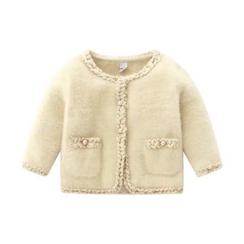 Little Fragrance Long-sleeved Knitted Cardigan