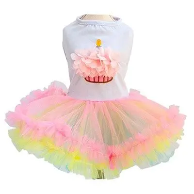 Cupcake Tutu Dress - White