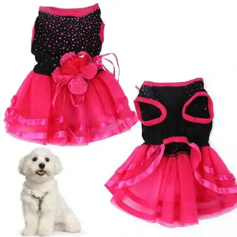 Pet Princess Wedding Dress New Pet