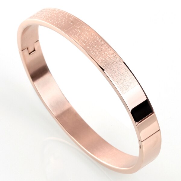 Cross Scripture Bracelet