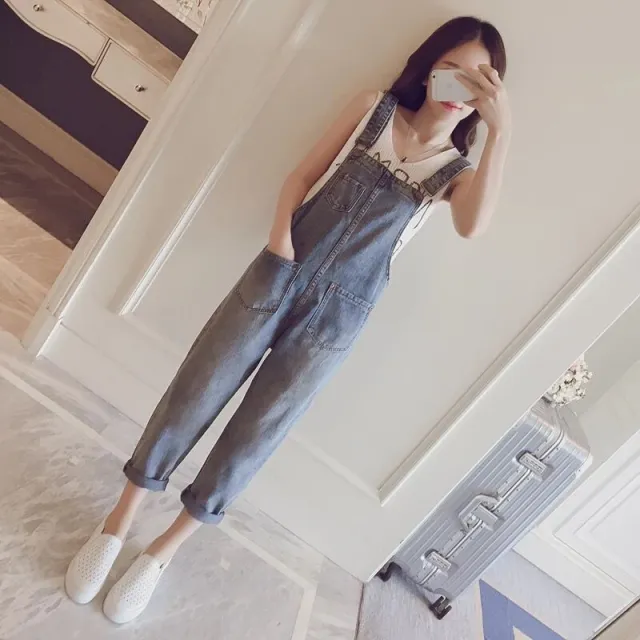 Denim suspenders Blue - Shop at LoveMi
