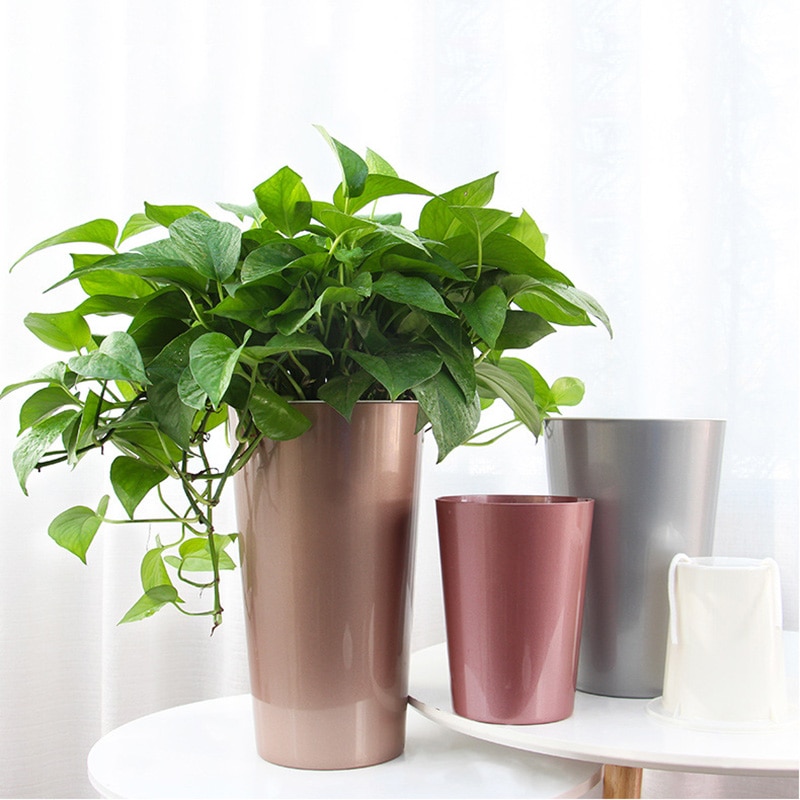 Title 1, Indoor plastic flowerpot decoration