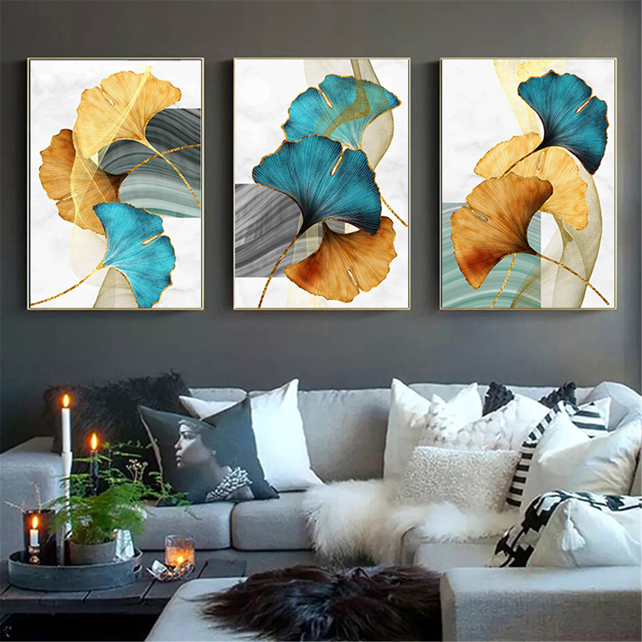 Interior decoration painting