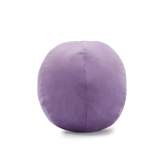 Velvet ball pillow Purple - Shop at LoveMi