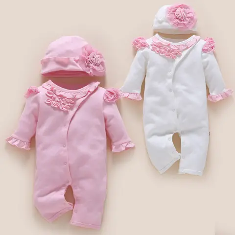 One-year-old Baby Wears Newborn Clothing Romper Jumpsuit