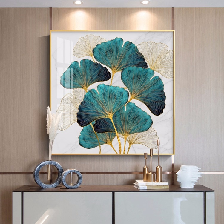 Ginkgo Leaf Cross Stitch — image 1