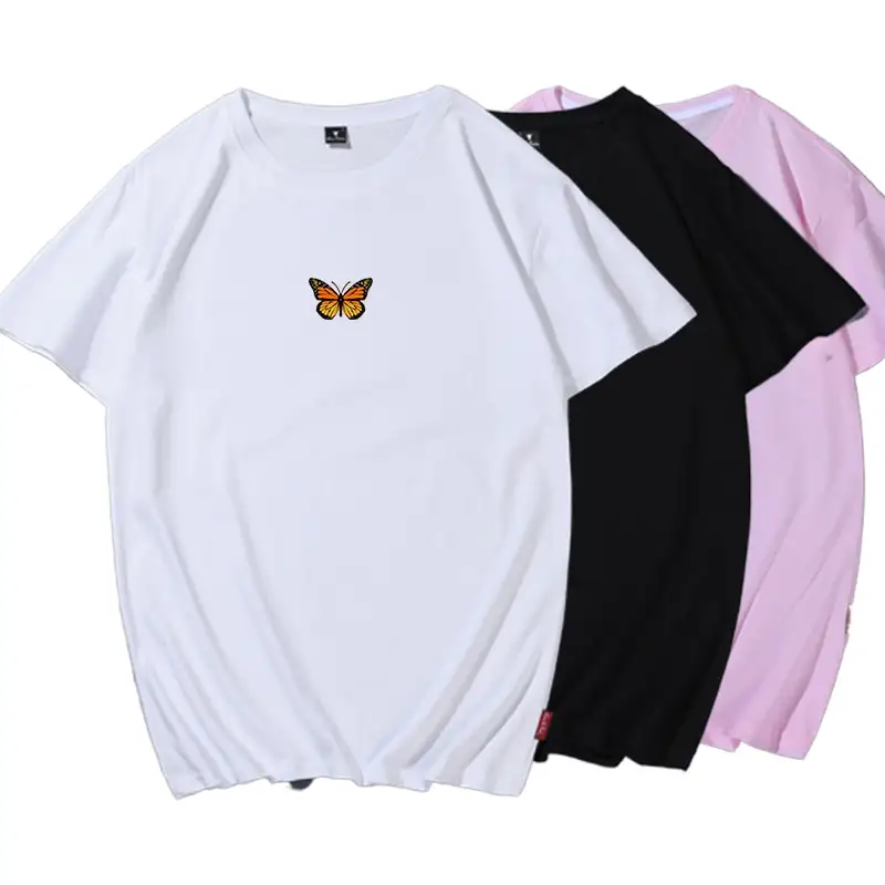 Butterfly print T-shirt