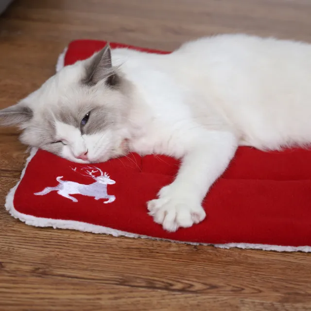 Christmas Pet Mat Super Soft Dog Mat For Christmas - Shop at LoveMi