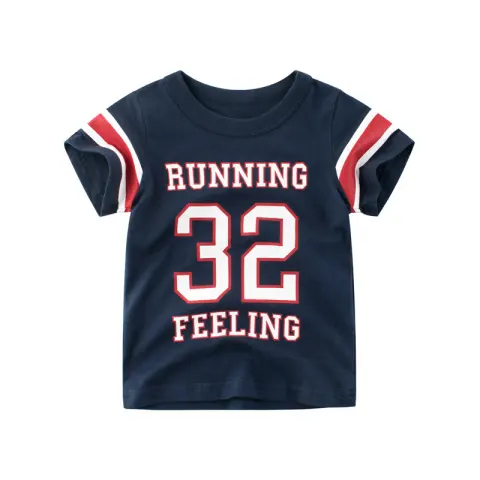 Summer Children's T-shirt Short Sleeve Boys' Half Top