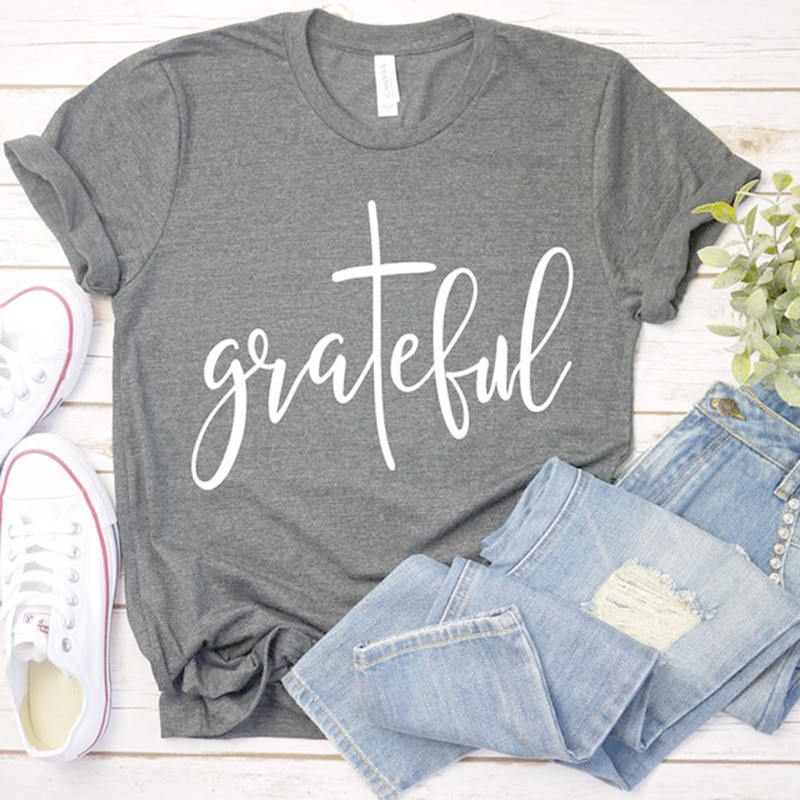 Title 2, Thankful Christian T-shirt