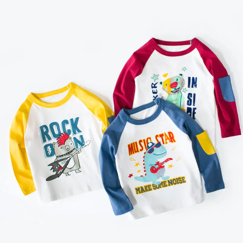 Children's Clothing Boys Autumn Long Sleeve T-shirt