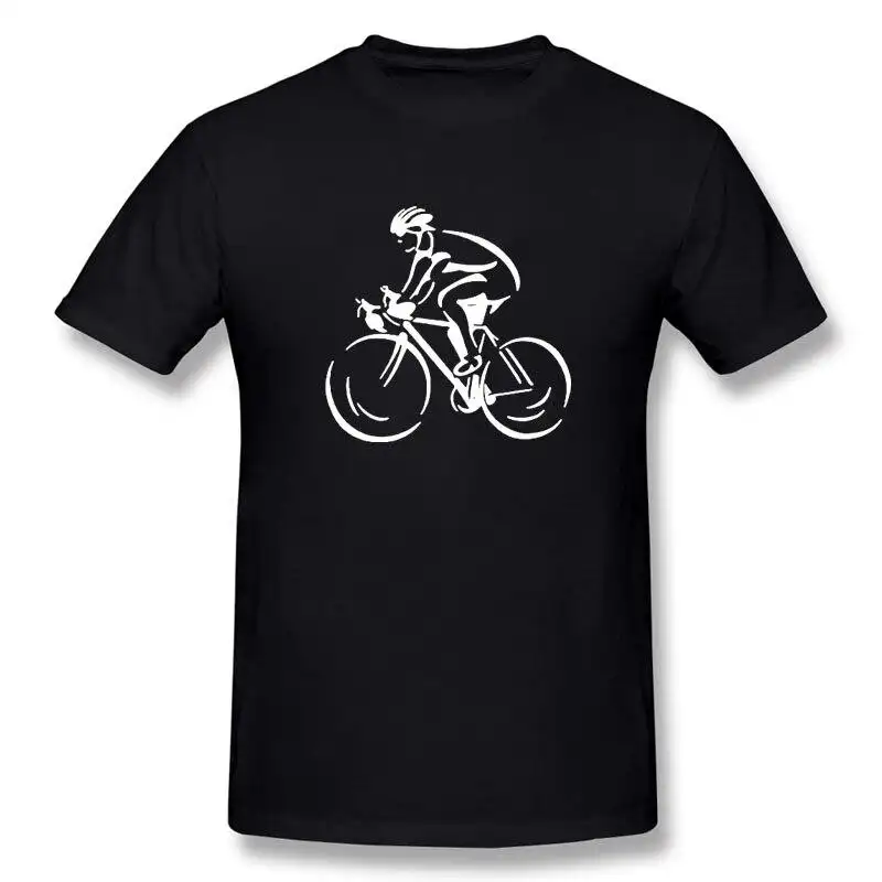 Bicycle print T-shirt