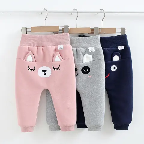 Autumn and Winter Cartoon Butt Pants