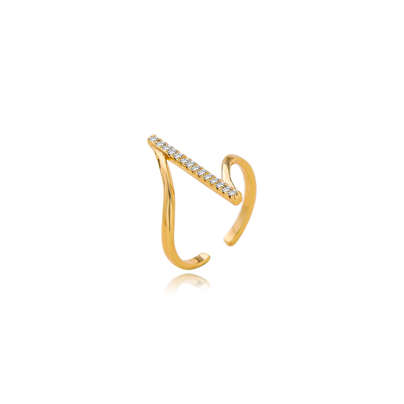 Flower adjustable ring