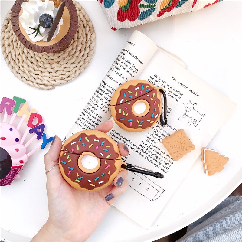 Airpods Coque Donut SIRIUS vue de face