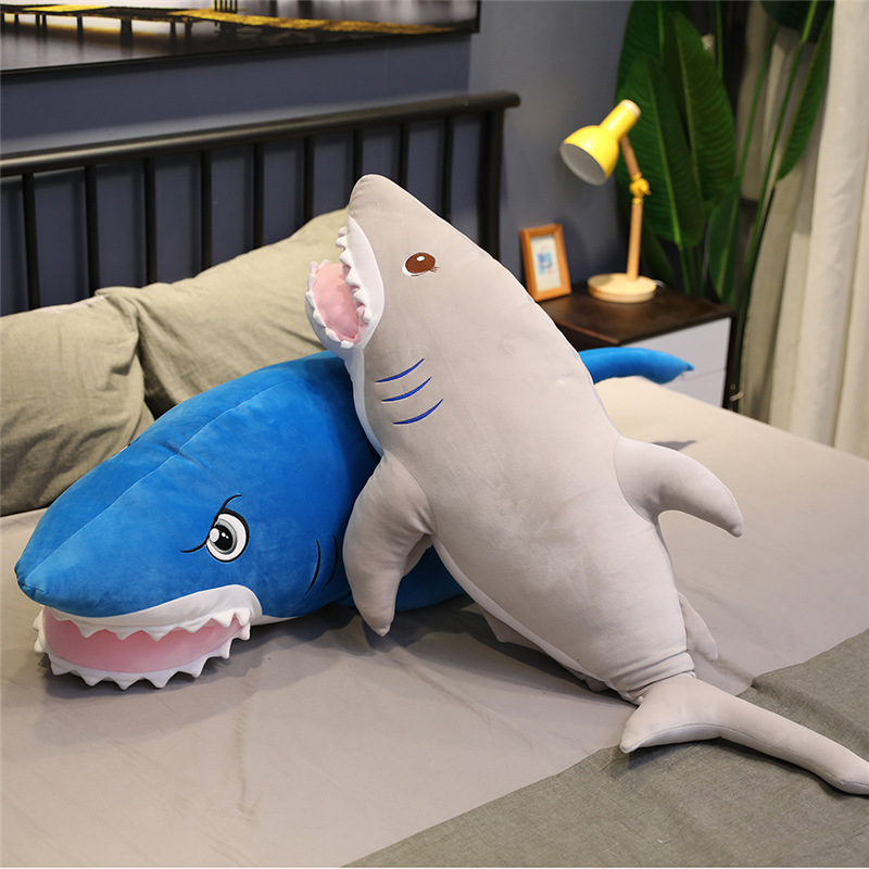 Shark pillow plush toy