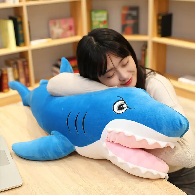 Shark pillow plush toy
