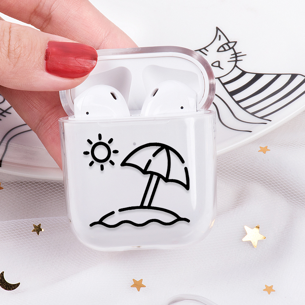 Compatible with Apple, airpods Wireless Bluetooth headset protective cover/Storage Box
