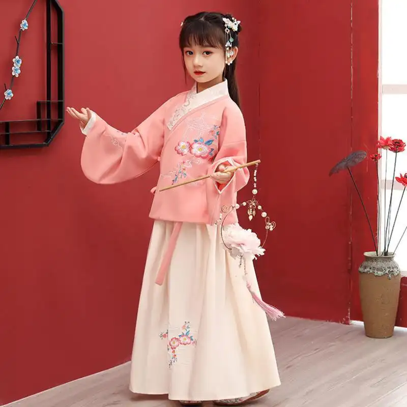Hanfu girls' ancient costume & dress