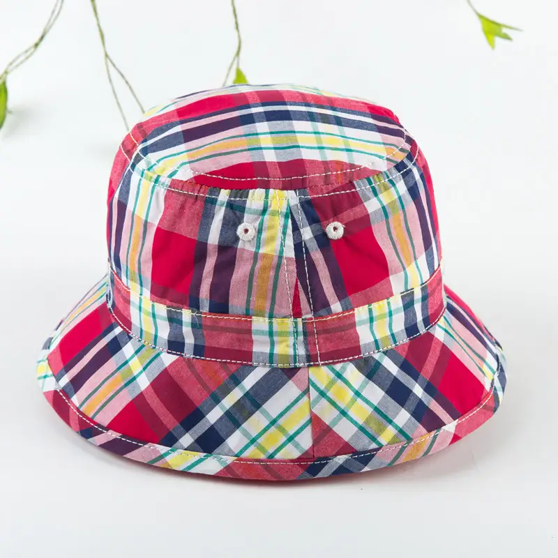 Children wear basin hat on both sides