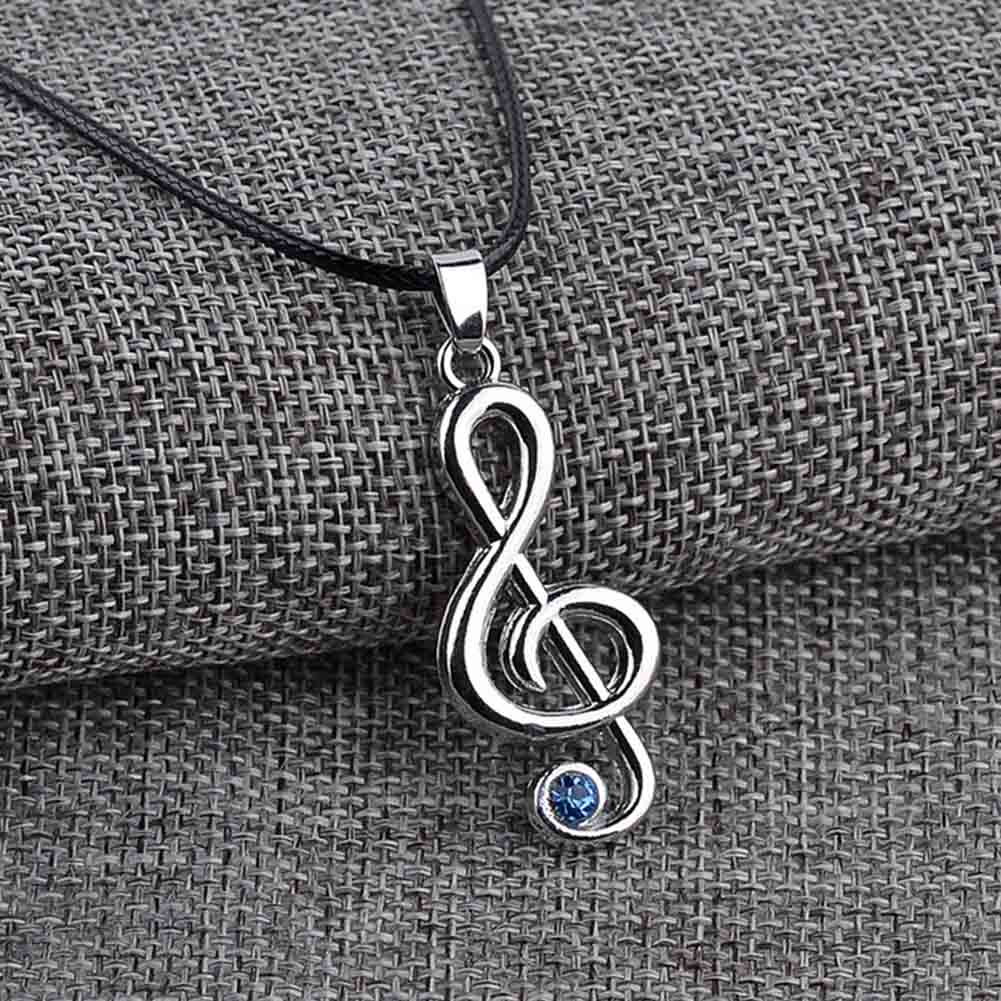 Note Diamond Pendant