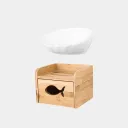 White With Shelf
