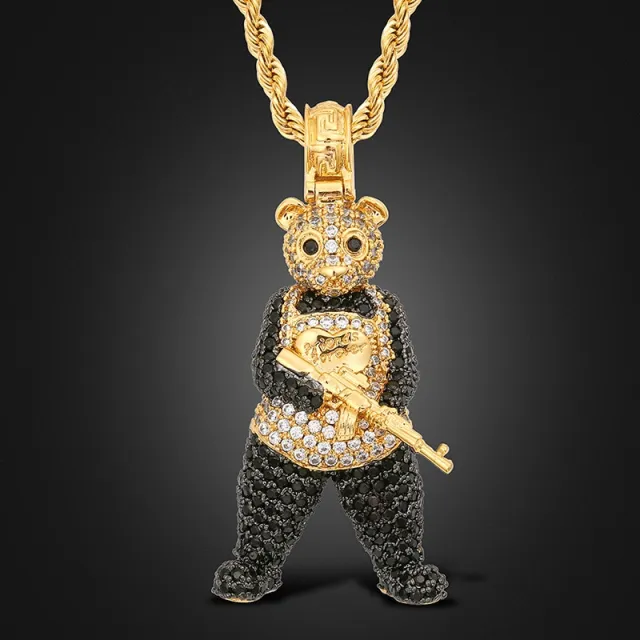 Pandaren necklace Gold - Shop at LoveMi