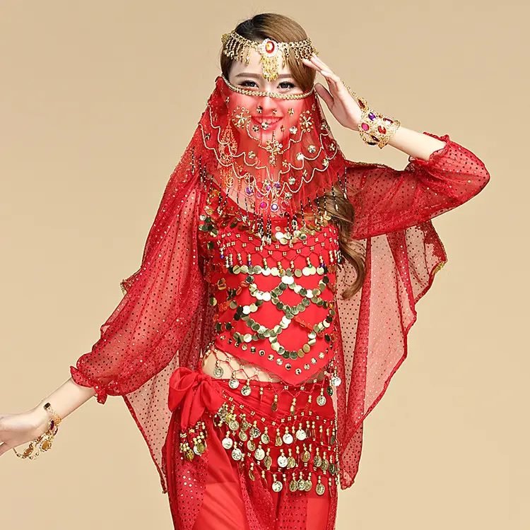 Belly Dance Plum Blossom Veil