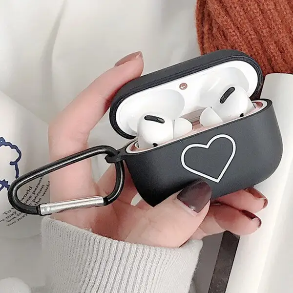Wireless earphone cover silicone first and second generation pro3ds Pro 1 2 Oortelefoon Shell Beschermende cover Funda Met Haak