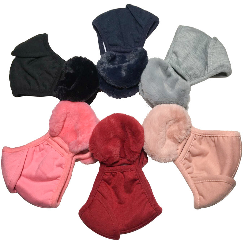 Cotton two-in-one earmuffs
