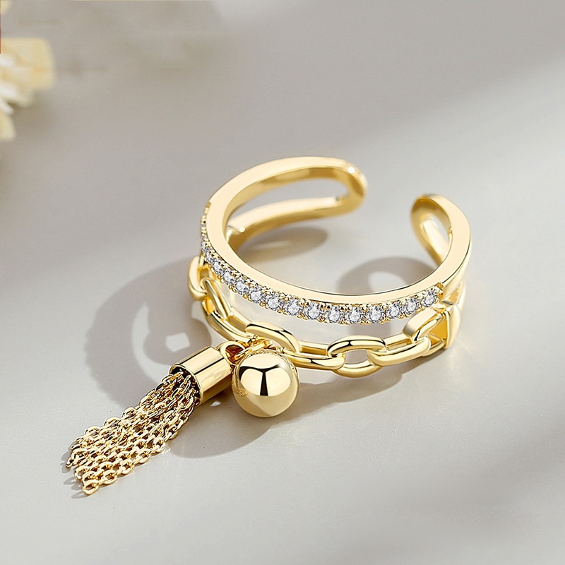 Chinese style yarn ball hanging ear ring