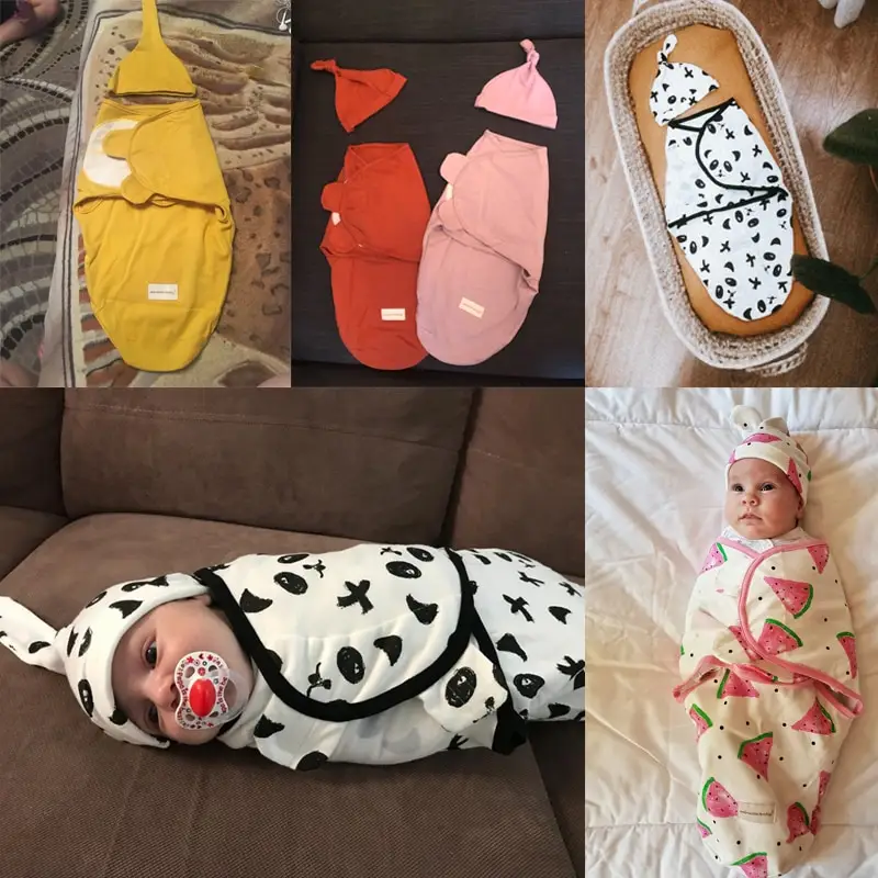 Anti-kicking and Anti-startling Swaddling Blanket for Newborns