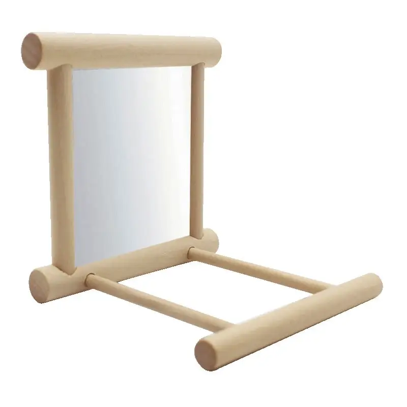 Bird Stand with Mirror