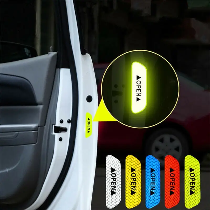 Car wheel eyebrow strip reflective sticker