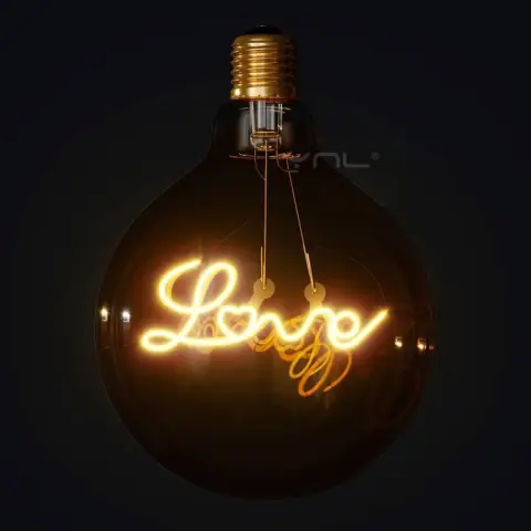 Letter Lamp LOVE Artistic Warm Light