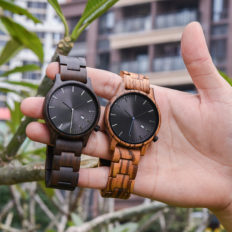 DODO DEER wooden calendar watch — foto 3
