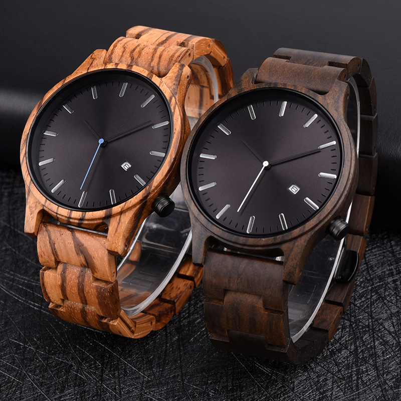 DODO DEER wooden calendar watch — foto 4