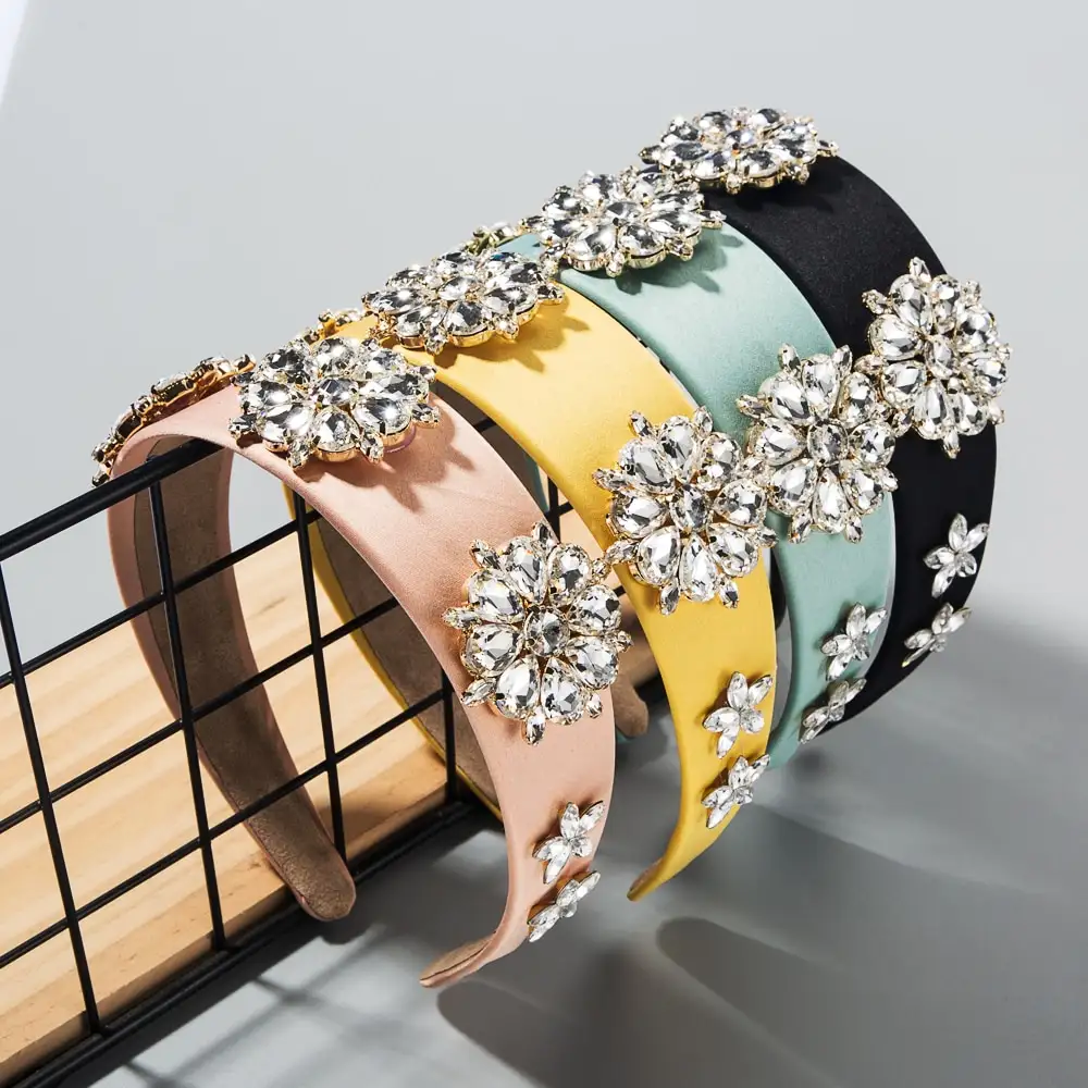 Baroque fashion multicolor headband