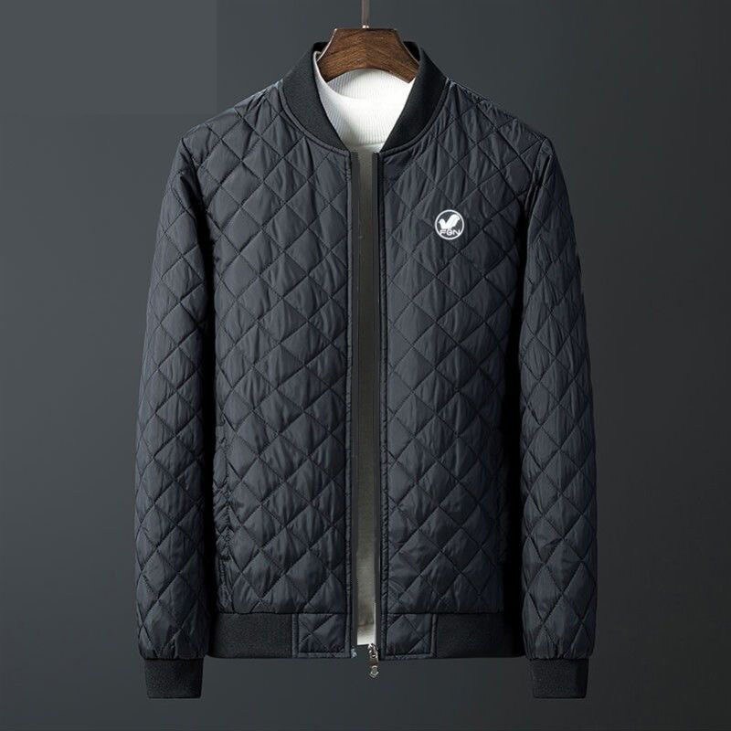 Men's youth jacket men's short thin cotton coat