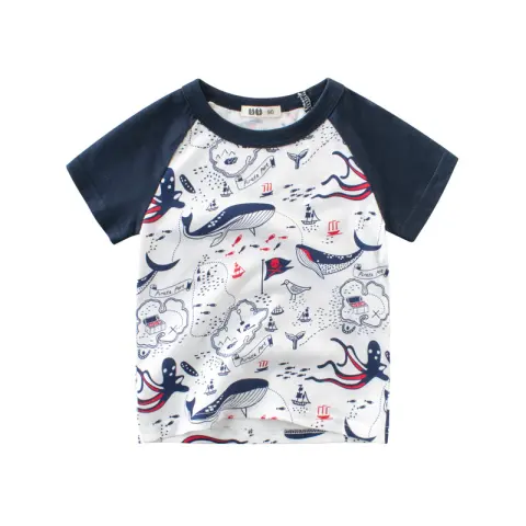 Children's Summer Boy Short Sleeve
