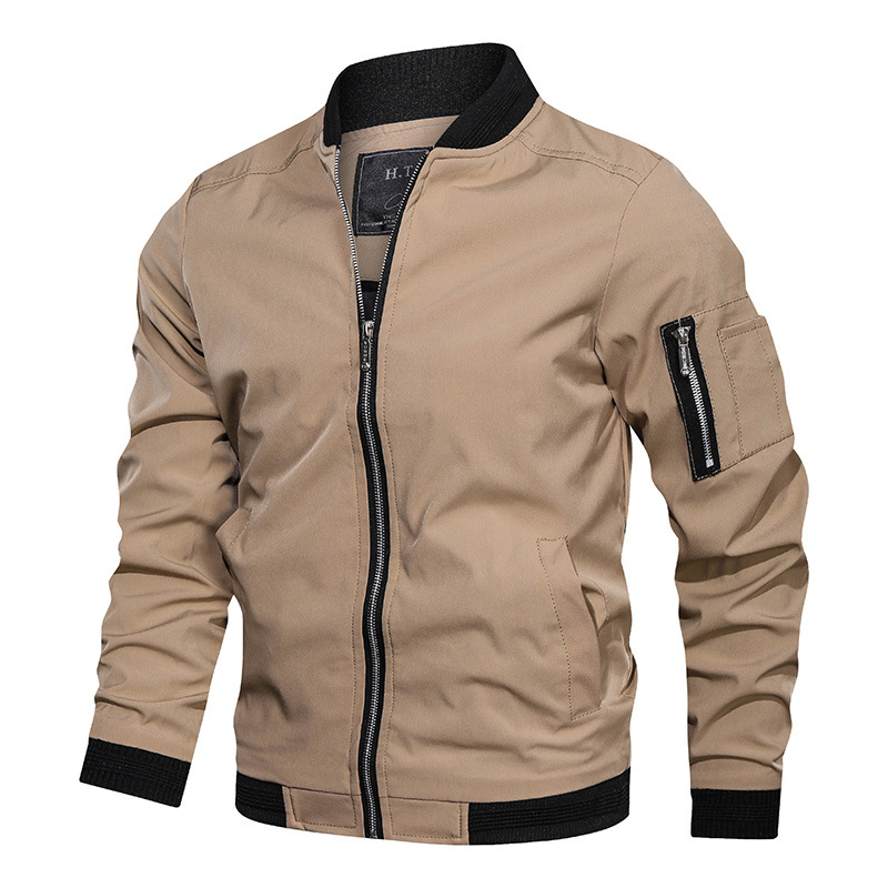 Casual air force flight jacket