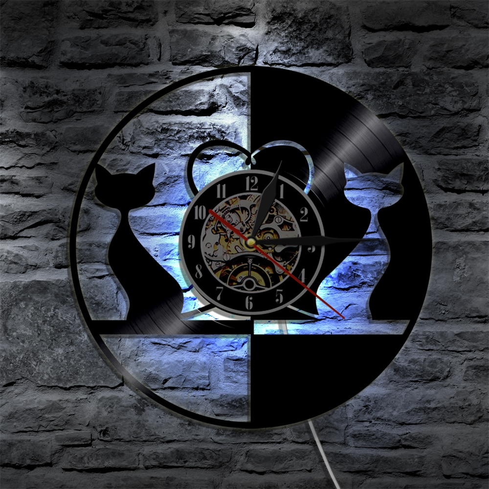 Vinyl Record Wall Clock