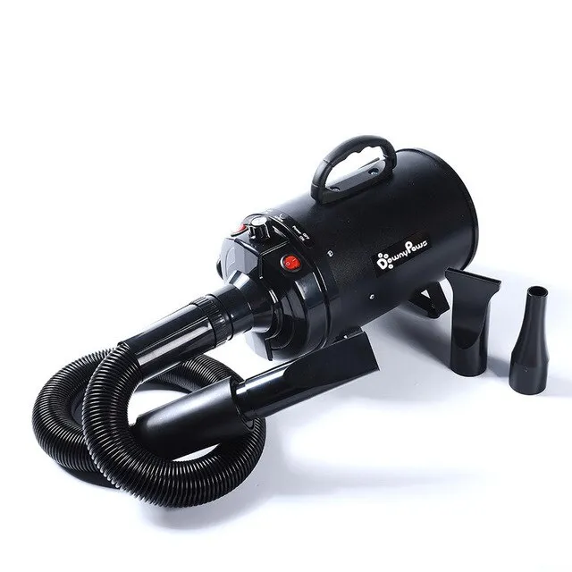 Pet Water Blowing Machine Dog Hairdryer High Power Mute Large Dog and Cat Special Drying and Blowing Artifact Black - Shop at LoveMi