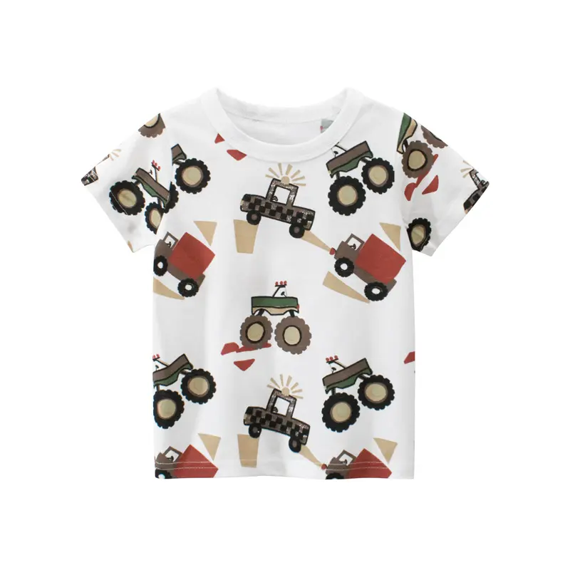 Children's Car Short Sleeve T-shirt
