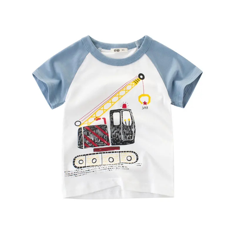Children's Cartoon Car T-shirt