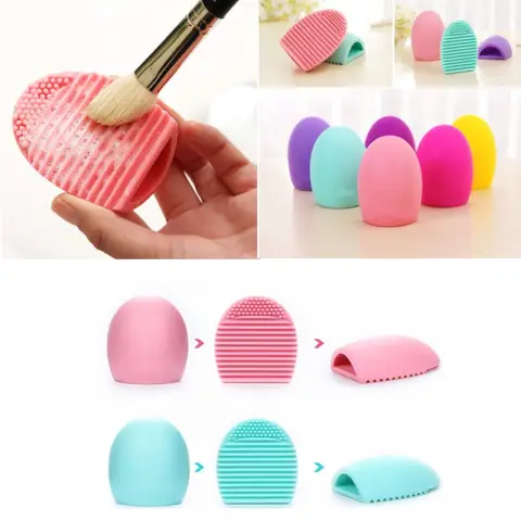 Silicone Wash Egg Make-up Brush Artifact